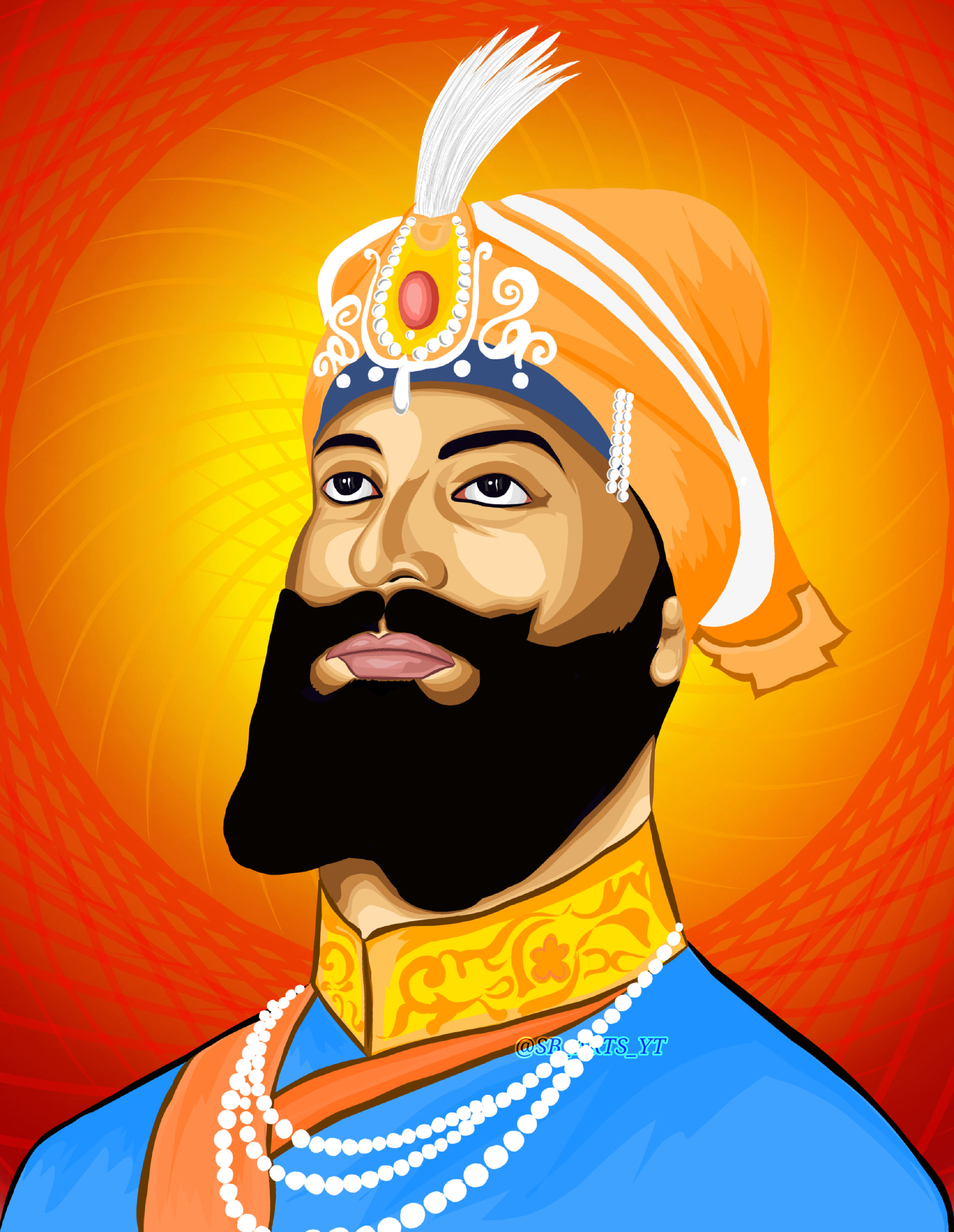 GURU GOBIND SINGH JI artwork